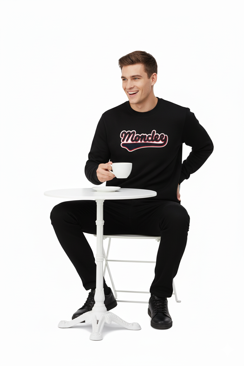 Oppland Erkek Sweatshirt Regular Fit Pamuklu Kumaş iki iplik OPES26MNCMOD13